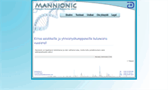 Desktop Screenshot of mannionic.com